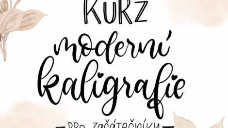 Kurz moderní kaligrafie pro začátečníky