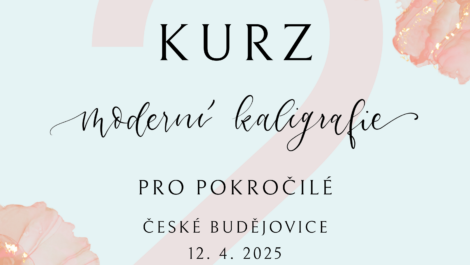 Kurz moderní kaligrafie 2 – pro pokročilé